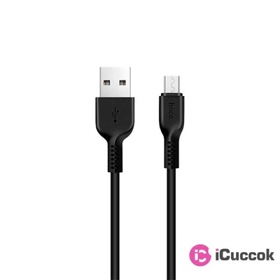 Hoco HOC0058 X20 2m fekete Micro USB kábel