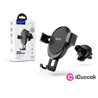 Hoco HOC0110 CA56 univerzális szellőzőrácsba illeszthető autós telefon tartó