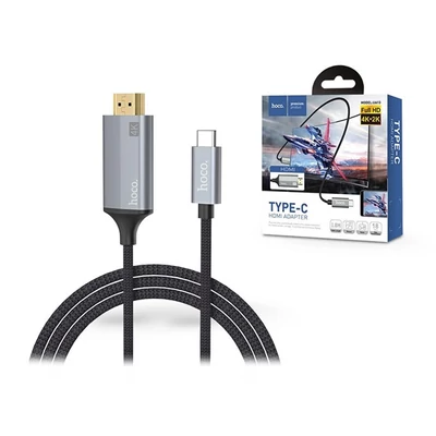 Hoco HOC0150 UA13 1,8m Type-C/HDMI adapter kábel