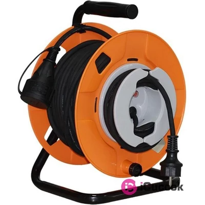 Home HJR 25-3 IP44, kábeldob 22+3m-es 3x1,5 mm2 gumírozott kábellel