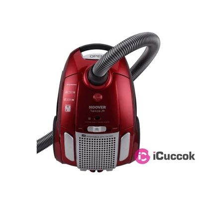 Hoover TE70_TE75011 piros porzsákos porszívó