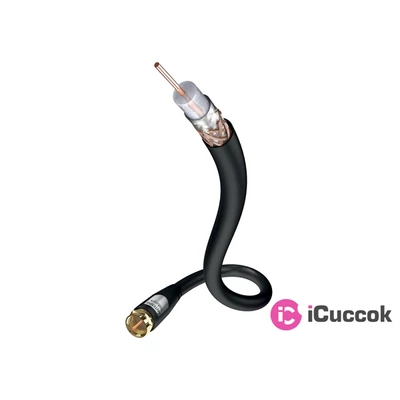 Inakustik 00326403 Star 3m fekete antenna kábel