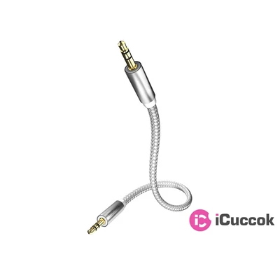 Inakustik 004101005 Premium MP3 Audio 0,5m 3.5mm Jack - 2x RCA kábel