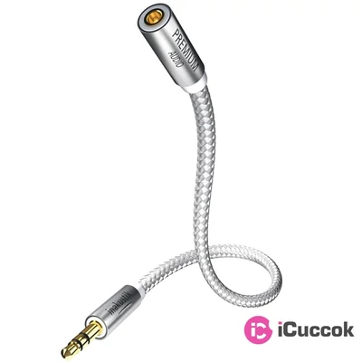 Inakustik 00410205 Premium 3,5mm Jack 5m hosszabbító kábel