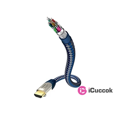 Inakustik 00423007 Premium 0,75m High Speed HDMI kábel