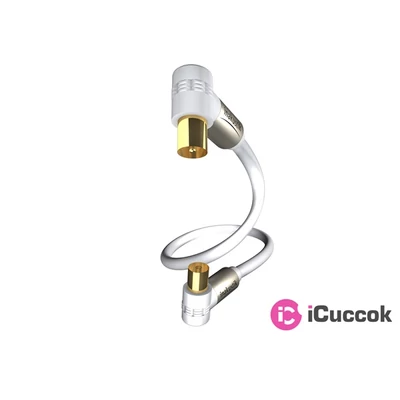 Inakustik 004263015 Premium 1,5m HDTV 90fokos antenna kábel