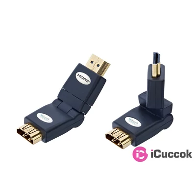 Inakustik 0045217 Premium 2x 180fokba állítható HDMI adapter