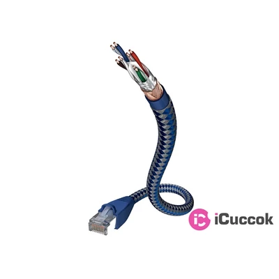 Inakustik 00480308 Premium 8m CAT6 Patch kábel