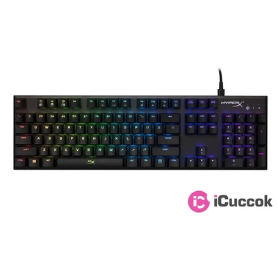 Kingston HyperX Alloy FPS (Kailh Silver Speed) US RGB világító mechanikus gamer billentyűzet