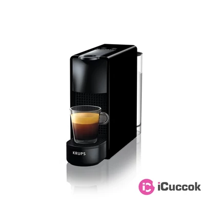 Krups XN110810 Nespresso Essenza Mini fekete kapszulás kávéfőző