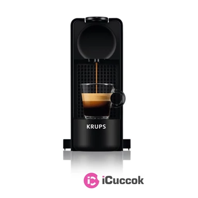 Krups XN510810 Nespresso Essenza Plus 19 bar fekete kapszulás kávéfőző