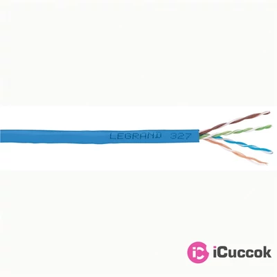 Legrand Cat6 árnyékolatlan (U/UTP) kék 305m réz fali kábel