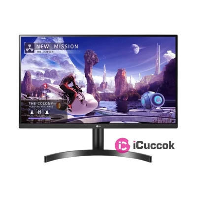 LG 27" 27QN600-B QHD IPS 75Hz HDR10 HDMI/DisplayPort monitor