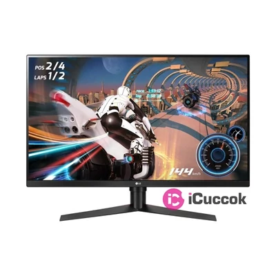 LG 31,5" 32GK650F-B QHD VA 144Hz gamer monitor
