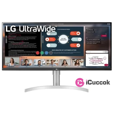 LG 34" 34WN650-W FHD IPS 75Hz HDR10 HDMI/DisplayPort monitor