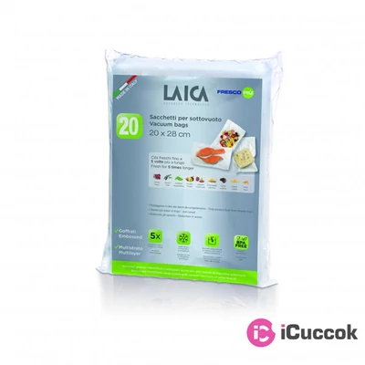 Laica VT36050 20 db-os légcsatornás vákuum csomagoló tasak