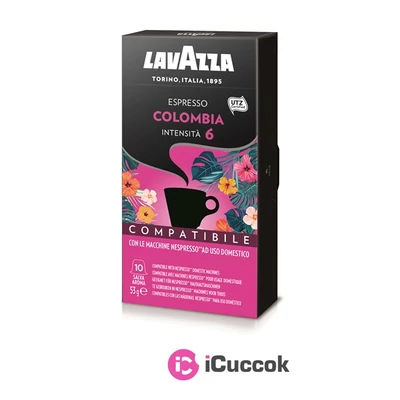 Lavazza Nespresso Colombia 10 db kávékapszula