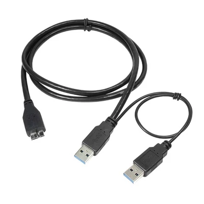 LogiLink CU0071 USB 3.0 Y tápkábel