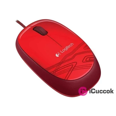 Logitech M105 USB piros egér