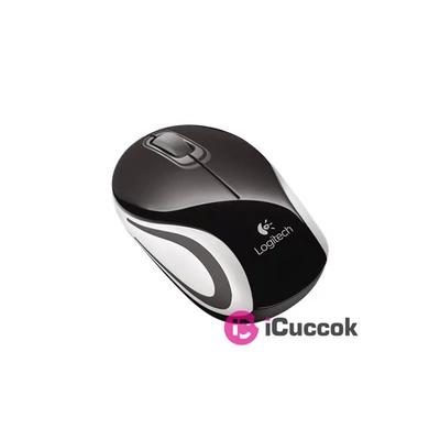 Logitech M187 vezeték nélküli fekete notebook egér