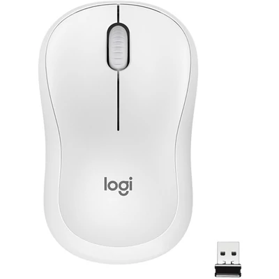 Logitech M220 Silent vezeték nélküli fehér egér