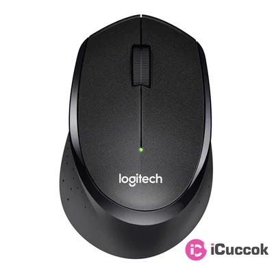 Logitech M330 Silent vezeték nélküli fekete egér