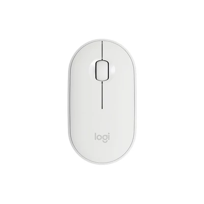 Logitech Pebble M350 Off-White vezeték nélküli BT egér