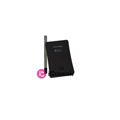 Max Mobile BLUNT 3A 2x USB 7500mA fekete power bank