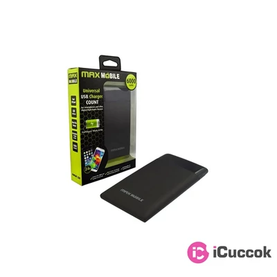 Max Mobile COUNT 6000mA power bank