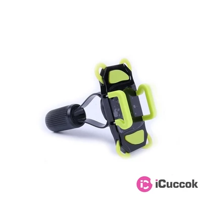 Max Mobile fekete-zöld autós telefon tartó