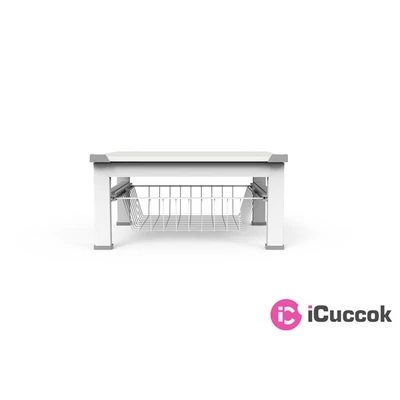 Meliconi 656142 Base Space kihúzható kosaras magasság növelő talp