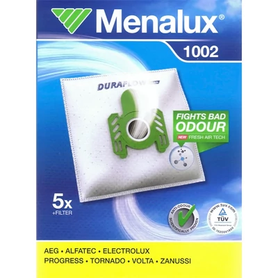 Menalux 1002 5 db szintetikus porzsák + 1 mikroszűrő