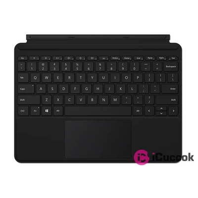 Microsoft Surface Go fekete billentyűzetes tok