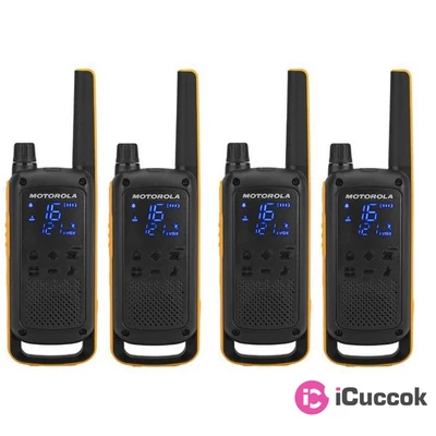 Motorola Talkabout T82 Extreme Quad walkie talkie (4db)