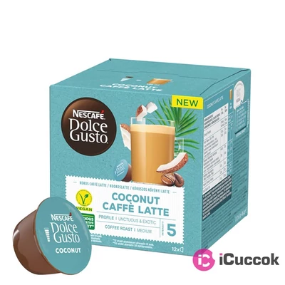 Nescafé Dolce Gusto Coconut Caffé Latte kapszula 12 db