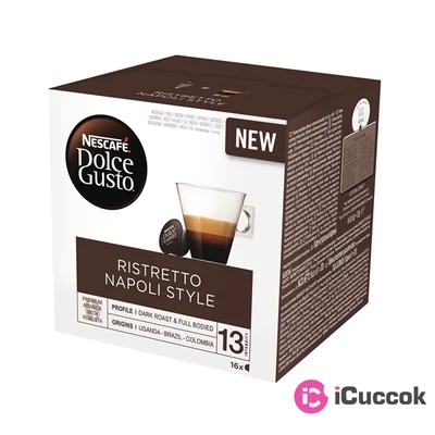 Nescafé Dolce Gusto Ristretto Napoli Style 16 db kávékapszula