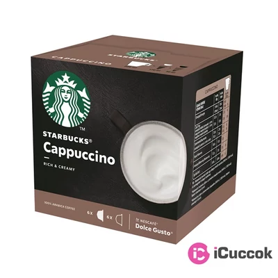 Nescafé Starbucks Dolce Gusto Cappucino 12 db kávékapszula