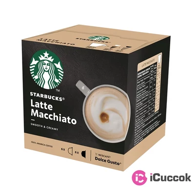 Nescafé Starbucks Dolce Gusto Latte Macchiato 12 db kávékapszula