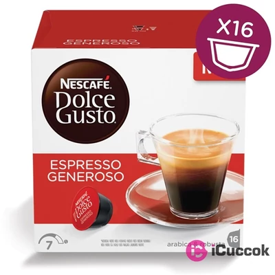 Nescafé Dolce Gusto Espresso Generoso 16 db kávékapszula