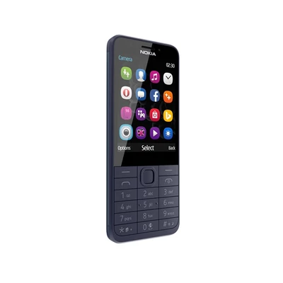Nokia 230 DS 2,8" Dual SIM kék mobiltelefon