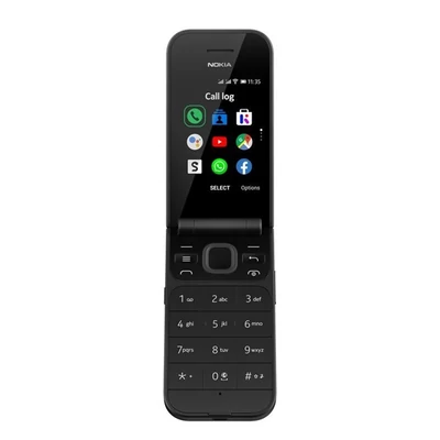 Nokia 2720 Flip 2,8" Dual SIM fekete mobiltelefon