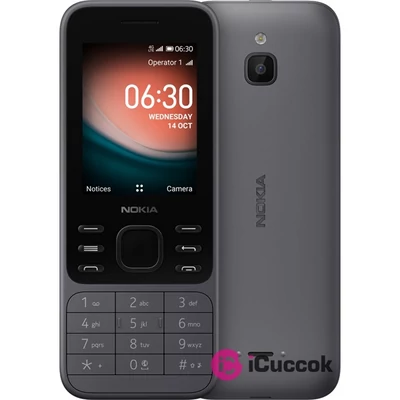 Nokia 6300 2,4" 4G Dual SIM szürke mobiltelefon