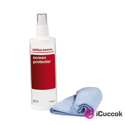 Office Depot monitortisztító- és védőszett