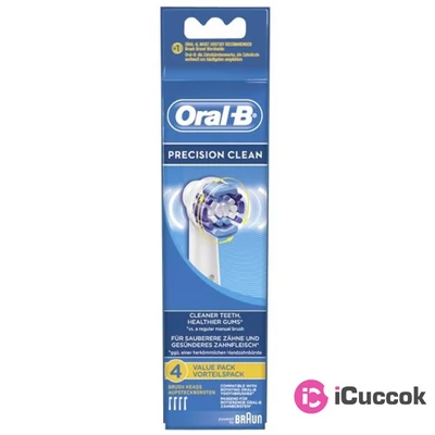 Oral-B fogkefefej EB 20 - 4 for 3  Precision Clean