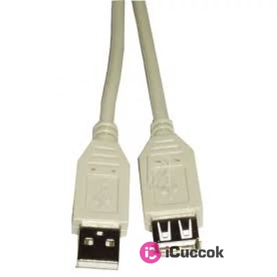 PRC USB 2.0 A (male) - USB 2.0 A (male) 3m kábel