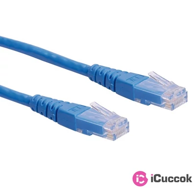 PRC UTP CAT5E 1m kék patch kábel