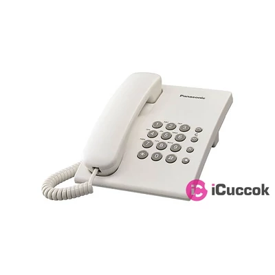 Panasonic KX-TS500HGW fehér vezetékes telefon