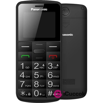 Panasonic KX-TU110EXB 1,77" Dual SIM fekete mobiltelefon