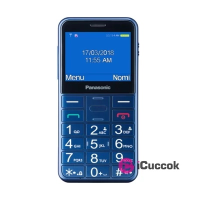 Panasonic KX-TU150 2,4" kék mobiltelefon