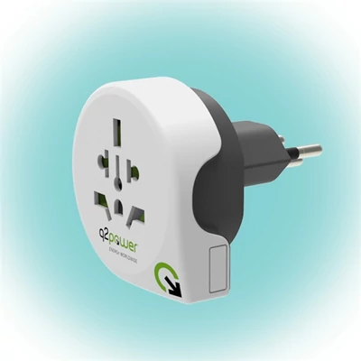 Q2 Power Q2WCH Világ - Svájc utazó adapter